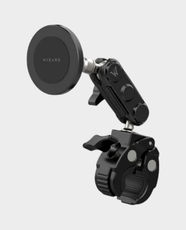 Wizard Metalgrip Clamp Car Mount | Durable and Premium Metal Construction | 360° Rotation | Universal Compatibility | CH-115 - Black