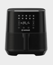 Nutricook Rapid Air Fryer 2 | 5.5L Capacity | 1700W Power | 85 Percent Less Fat | Smart-Temp Technology | Shake Reminder | NC-AF205K - Black