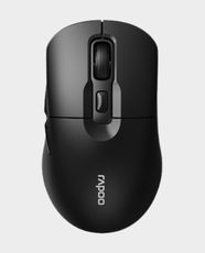 Rapoo M306 Optical Wireless Mouse | 2.4GHz Wireless | 3200 DPI | 12 Month Battery Life | 6 Buttons | Nano USB Receiver | Lag-Free - Black