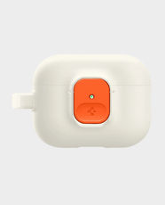 Spigen Nano Pop Case for AirPods Pro 3rd Gen | Premium PC and TPU Material | Military-grade Drop Protection | Air Cushion Technology | Wireless Charge Compatible - Orange Beige