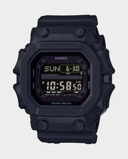 CASIO G-Shock Mud Resistant Unisex Watch | 200m Water Resistant | Solar Powered | Resin Case and Strap | Electro-luminescent Backlight | Battery level Indicator | 1/100s Stopwatch | GX-56BB-1DR - Matte Black