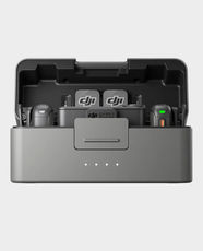 DJI Mic 3 Wireless Camera Microphone Kit (2TX + 1 RX + Charging Case) | 400m Transmission Range | Two-Level Noise Cancelling | Three Voice Tone Presets - Black