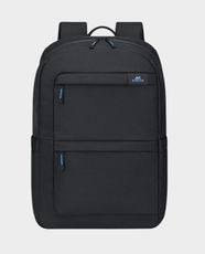 Rivacase 8062 BOBOLI Laptop Backpack | 15.6-16-Inch Laptop Compatibility | Water-Resistant Polyester | Neoprene Laptop Compartment | Mesh Zipped Pocket | Multi-Pocket Organizer - Black