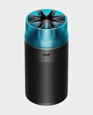 Dyson HushJet™ Compact Air Purifier | Up to 1076 sq.ft Coverage | 99.97% HEPA Filtration | Activated Carbon Filter | Ultra-Quiet 24dB Sleep Mode | App and Voice Control | 491099-01 - Black/Teal