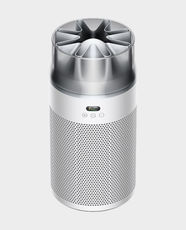 Dyson HushJet™ Compact Air Purifier | Up to 1076 sq.ft Coverage | 99.97% HEPA Filtration | Activated Carbon Filter | Ultra-Quiet 24dB Sleep Mode | App and Voice Control | 491133-01 - White/Silver