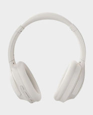 WiWU Elite Wireless Headset | Upto 60 Hour Standby | Zhongke Lanxun A3 Chipset | 200mAh Battery | Clear Calls and High-Quality Audio | Lightweight Design | Bluetooth 5.3 | TD-08 - White