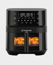Nutricook Rapid Air Fryer 3 | 5.7L Capacity | 1700W Power | Toxin-Free Ceramic Coating | ProCyclone Technology | Clear Viewing Window | NC-AF357V - Black