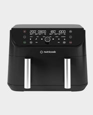 Nutricook Air Fryer Duo Flexzone | 8.5L Capacity | 2400W Power | Dual Cook Function | NC-AFD285 - Black