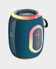 WiWU H9 Thunder Wireless Speaker | Up to 6 Hours Playtime | 1800mAh Battery | USB, TF Card & AUX Support | HD Sound | Deep Bass | Compatible with Smartphones, Tablets & Laptops | IPX5 | Bluetooth 5.3 - Blue