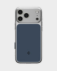 Spigen Ultra Hybrid MagFit T Case for Apple iPhone 17 Pro Max | MagSafe and Wireless Charging Compatible | PC + TPU Construction | Full Camera Protection | Anti-Yellowing DuraClear - Matte Blue