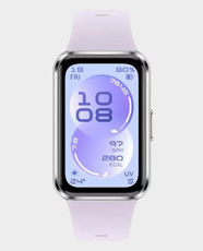 HUAWEI Band 11 | 1.62 inch AMOLED Display | Upto 14 days Battery Life | Emotional Wellbeing Assistant | Silver Durable Polymer Case | Enhanced Sleep Tracking | Purple Fluoroelastomer Strap - Purple