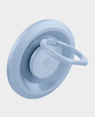 Spigen O-Mag Ring Magnetic Phone Holder | Polycarbonate Build | Strong Magnetic Hold | 360° Rotating Ring | Anti-Scratch Grip Design | Kickstand & Phone Grip | Compatible with MagSafe and MagFit Cases - Blue