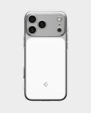 Spigen Ultra Hybrid MagFit T Case for Apple iPhone 17 Pro Max | MagSafe and Wireless Charging Compatible | PC + TPU Construction | Full Camera Protection | Anti-Yellowing DuraClear - Glossy White