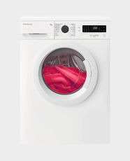 Frigidaire Front Load Washing Machine | 8KG Washing Capacity | 1200 RPM Spin Speed | 15 Wash Programs | AutoSense Technology | VapourRefresh Cycle | Child Lock | Delay End Function | FWF824A5W - White