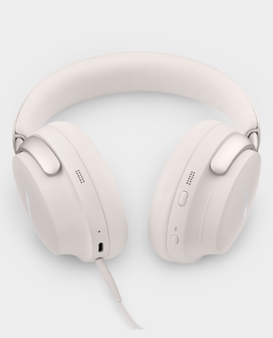 Bose QuietComfort Ultra Wireless Headphone | Bluetooth 5.3 | ANC | 24 Hour Play Time - White Smoke