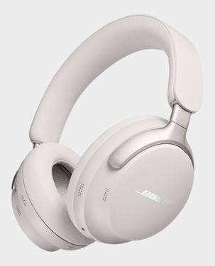 Bose QuietComfort Ultra Wireless Headphone | Bluetooth 5.3 | ANC | 24 Hour Play Time - White Smoke