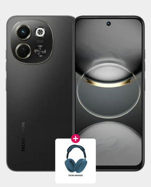Tecno Spark 30 5G 8GB 256GB (Tecno Headset) - Midnight Shadow