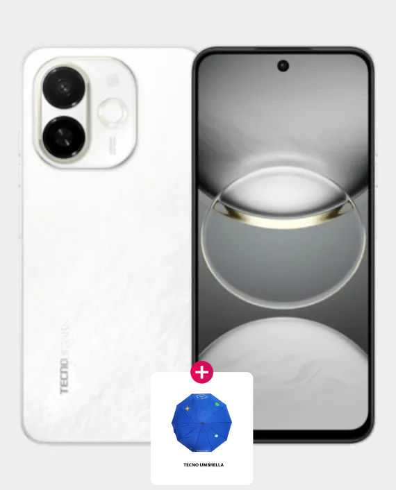 Tecno Spark 30C 5G 4GB 128GB (Tecno Umbrella) - Aurora Cloud
