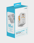 Pawa Universal GaN Travel Charger | PD 65W | GaN Technology | 4 USB-C and 1 USB-A Port |  | PW-TCUTA65W-WH - White