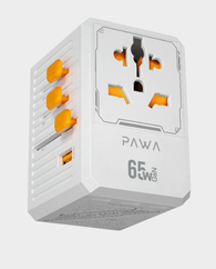 Pawa Universal GaN Travel Charger (PD 65W | 4 USB-C & 1 USB-A Port ) in Qatar