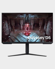 Samsung Odyssey G5 32-Inch Gaming Monitor | QHD 1440p | 165Hz Refresh Rate | 1x DisplayPort, 2x HDMI, 1x Headphone | LS32CG510EMXUE - Black