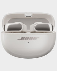 Bose Ultra Open Earbuds | IPX4 Water Resistance | Open-Ear Design | Up to 7.5 Hours | Bluetooth 5.3 - White Smoke
