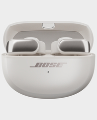 Bose Ultra Open Earbuds | IPX4 Water Resistance | Open-Ear Design | Up to 7.5 Hours | Bluetooth 5.3 - White Smoke