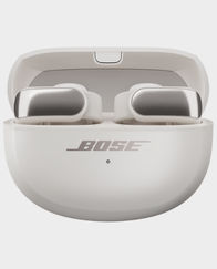 Bose Ultra Open Earbuds | IPX4 Water Resistance | Open-Ear Design | Up to 7.5 Hours | Bluetooth 5.3 - White Smoke