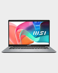 MSI Modern 14 F13MG Laptop | 9S7-14S122-053 | Intel Core i5 1335U | 8GB RAM 512 SSD | 14.0 Inch FHD IPS WL | Intel Iris XE | English/Arabic Keyboard | Windows 11 Home - Silver