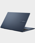 Asus Vivobook 15 Laptop | X1504VA-NJ123W | Intel Core i5-1335U  Processor | 8GB RAM 512GB SSD | Intel Iris Xe Graphics | 15.6 Inch 3K OLED | Windows 11 Home | English-Arabic Keyboard | I5L85SS4CJ - Quiet Blue