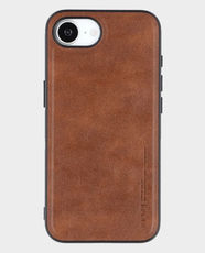 X-LEVEL Earl III Back Cover for Apple iPhone 16E (Brown) in Qatar