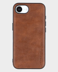 X-LEVEL Earl III Back Cover for Apple iPhone 16E (Brown) in Qatar