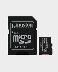Kingston Micro SD Canvas Select Plus 64GB microSD Card with Adaptor in Qatar
