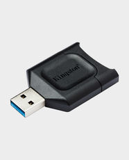 Kingston MobileLite Plus SD Reader | USB 3.2 Gen 1 | USB-A | UHS-I/UHS-II Compatibility | MLP - Black