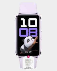 Huawei Band 10 | 1.47 inch AMOLED Display | Fluoroelastomer Strap | Bluetooth 5.0 | Upto 14 days Battery Life (Huawei Ceramic Mug) - Purple