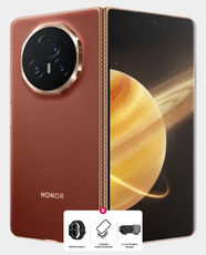 Honor Magic V3 5G 12GB 512GB (Honor Magic Watch 4 + Gift Honor Wireless Car Charger + 6 Months 1 Time Screen Protection ) - Reddish Brown