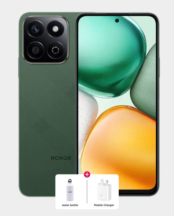 Honor X7c 8GB 256GB (Honor Adapter Max 35W + Honor Water Bottle) - Forest Green