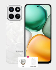 Honor X7c 5G 4GB 256GB (Honor Ceramic Mug + Honor Adapter Max 35W) - Moonlight White