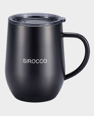 Sirocco Insulated Cup 320ml | Stainless Steel Matte Finish | Double-Walled Vacuum Insulated | Spill-Proof Screw Cap | BPA Free | Hot and Cold Beverages | SR13