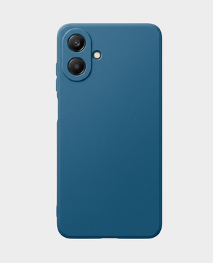 Buy Silicone Back Case for Samsung Galaxy A07 Blue in Qatar ...