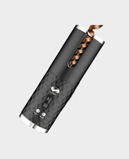 Cordless Automatic Hair Curler | 34W Power | 5000mAh Rechargeable Battery | 19mm Ceramic Coated Curl Chamber | Digital LCD Display | Temperature Control 150°C–200°C | USB Charging - Black