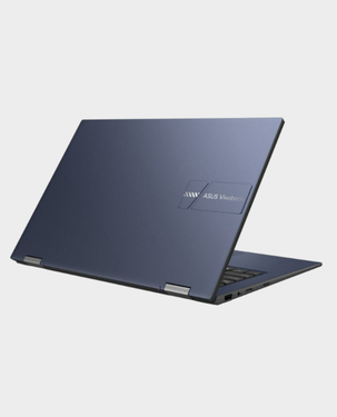 Asus Vivobook Go 14 Flip | TP1400KA-EC075WS | Intel Celeron-N4500 Processor | 4GB RAM | 128GB SSD | Intel® UHD Graphics | 14.0-inch, FHD (1920 x 1080) | Windows 11 Home | English Keyboard | CE041ES4AJ - Quiet Blue