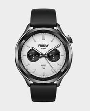 Xiaomi Watch S4 | 1.43-inch AMOLED display | 15 days Battery Life | 5ATM Water Resistant | Bluetooth® 5.3 - Black