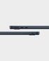 Apple Macbook Air 13 Inch Laptop / MC6C4AB/A / M4 Chip (10-Core CPU, 10-Core GPU) / 24GB RAM /512GB SSD / 13.6 Inch Liquid Retina Display / English/Arabic Keyboard / macOS - Midnight