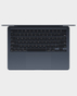 Apple Macbook Air 13 Inch Laptop / MC6C4AB/A / M4 Chip (10-Core CPU, 10-Core GPU) / 24GB RAM /512GB SSD / 13.6 Inch Liquid Retina Display / English/Arabic Keyboard / macOS - Midnight