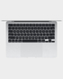Apple Macbook Air 13 Inch Laptop / MW0W3AB/A / M4 Chip (10-Core CPU, 8-Core GPU) / 16GB RAM /256GB SSD / 13.6 Inch Liquid Retina Display / English/Arabic Keyboard / macOS - Silver