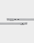 Apple Macbook Air 13 Inch Laptop / MW0W3AB/A / M4 Chip (10-Core CPU, 8-Core GPU) / 16GB RAM /256GB SSD / 13.6 Inch Liquid Retina Display / English/Arabic Keyboard / macOS - Silver