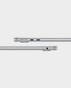 Apple Macbook Air 13 Inch Laptop / MW0W3AB/A / M4 Chip (10-Core CPU, 8-Core GPU) / 16GB RAM /256GB SSD / 13.6 Inch Liquid Retina Display / English/Arabic Keyboard / macOS - Silver