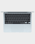 Apple Macbook Air 13 Inch Laptop / MC6V4AB/A / M4 Chip (10-Core CPU, 10-Core GPU) / 24GB RAM /512GB SSD / 13.6 Inch Liquid Retina Display / English/Arabic Keyboard / macOS - Sky Blue