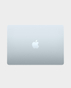 Apple Macbook Air 13 Inch Laptop / MC6U4AB/A / M4 Chip (10-Core CPU, 10-Core GPU) / 16GB RAM /512GB SSD / 13.6 Inch Liquid Retina Display / English/Arabic Keyboard / macOS - Sky Blue